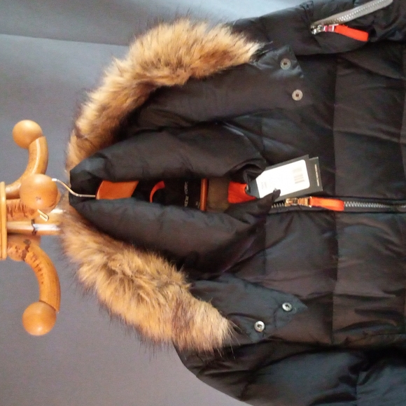 NWT Marc New York XL Faux Fur Winter Jacket - Picture 2 of 9